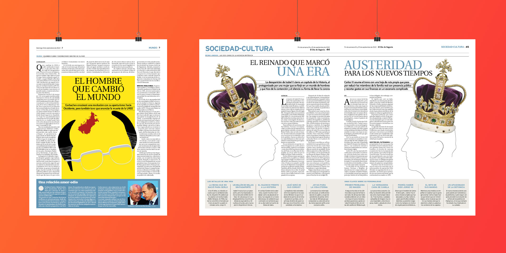 Gorbachev and English Royal Family